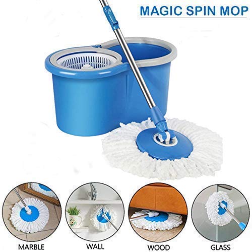 360 Rolling Spin Mop With Bucket ChoiceU.lk